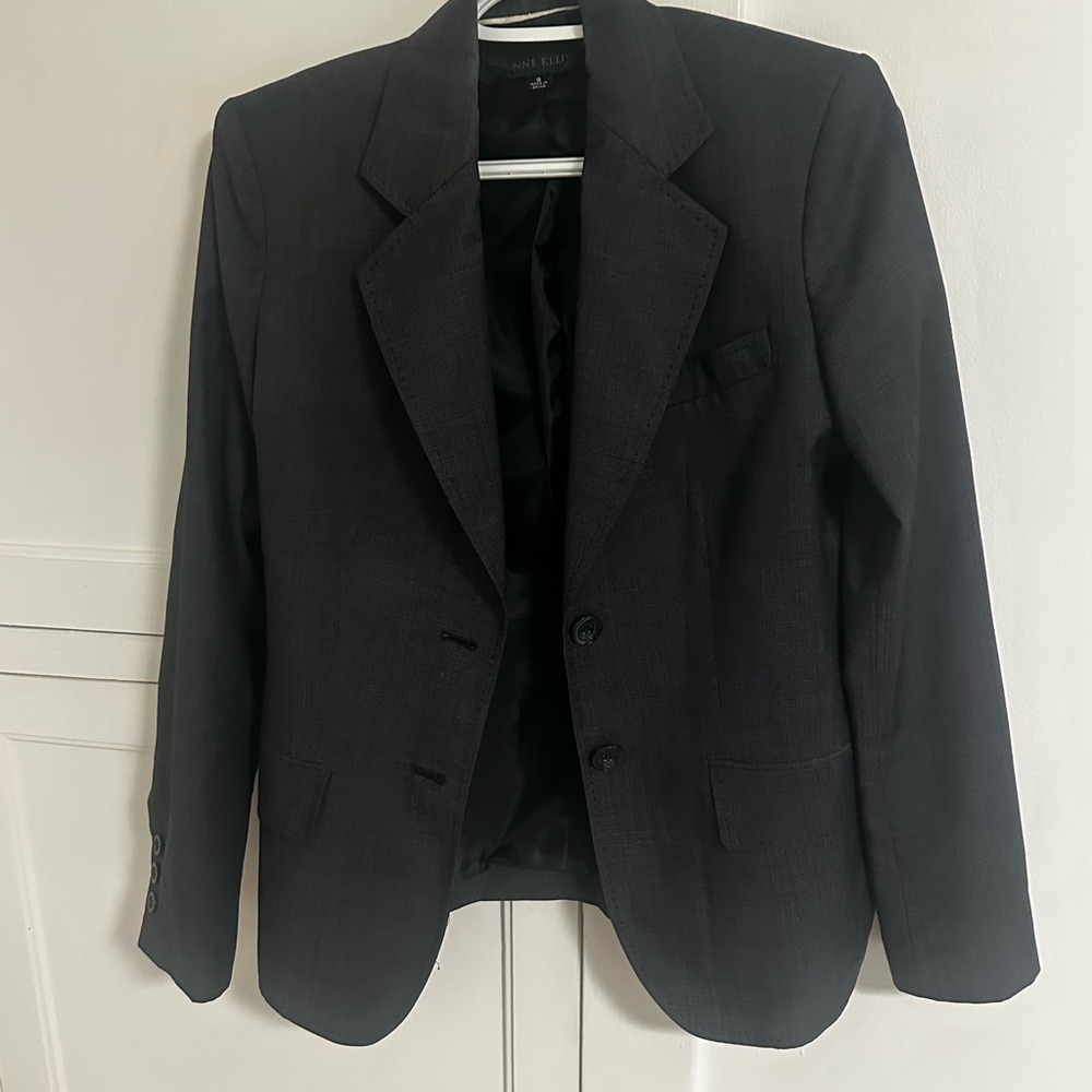 Anne Klein Black Tailored Sport Coat
